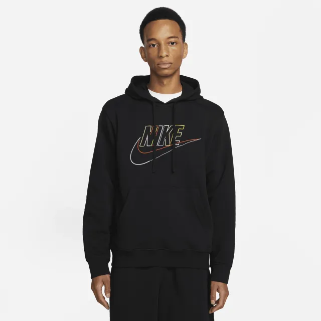 Nike Club Fleece Men's French Terry Pullover Hoodie - Black | DX0793 ...