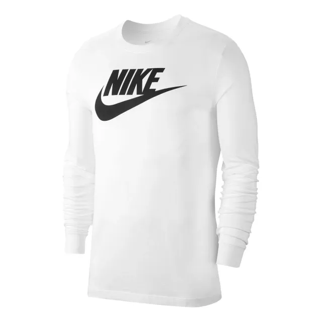 Nike Sportswear Icon Futura Long Sleeve Men - White, Black | CI6291-100 ...