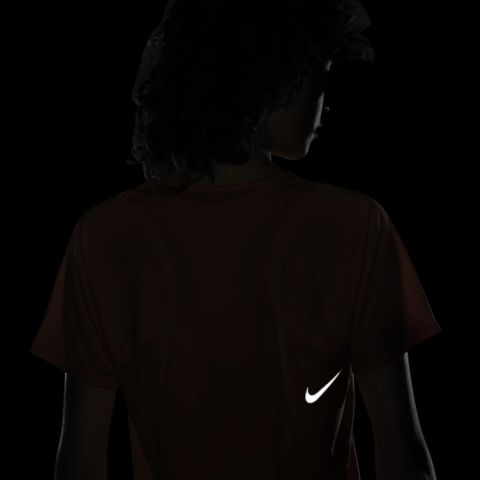 Nike Running T-Shirt Dri-Fit Race - Orange | DD5927-811 | FOOTY.COM