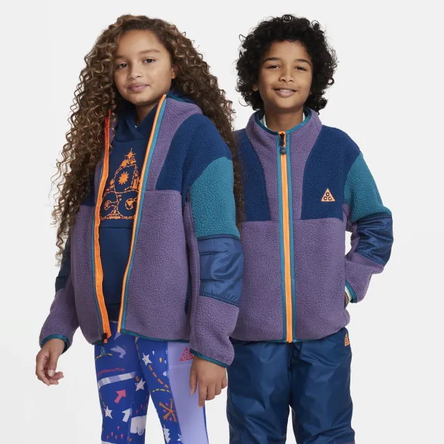 Nike ACG Therma-FIT Older Kids' Full-Zip Jacket - Purple | DQ8734-553 ...