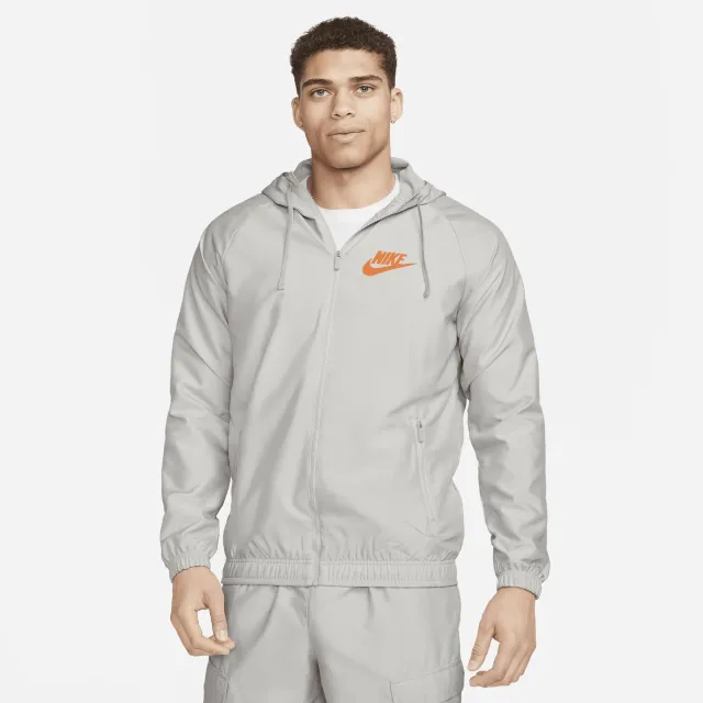 Nike Sportswear Men's Lightweight Woven Jacket - Grey | FQ7657-077 ...