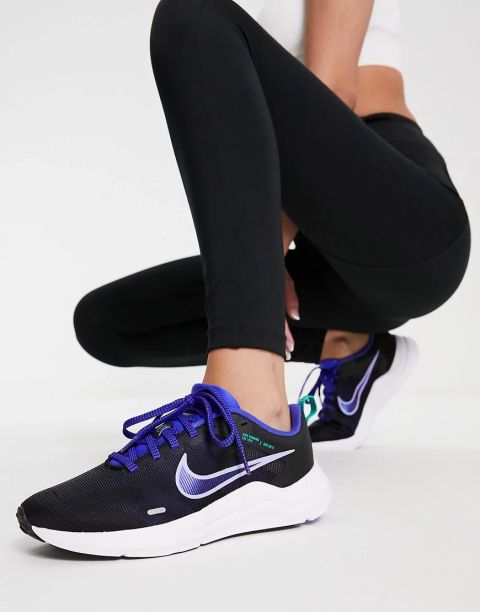 Nike Downshifter 12 Women's Road Running Shoes - Black | DD9294-003 ...