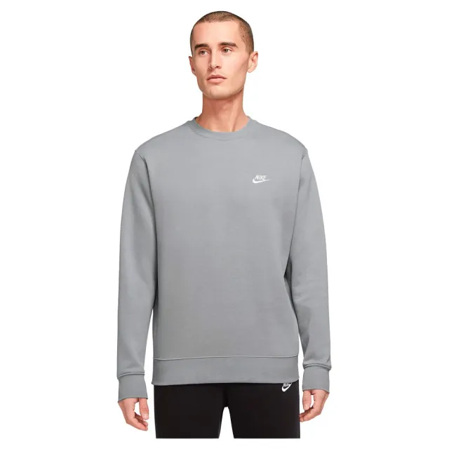Nike Club Sweatshirt - Particle Grey | BV2662-074 | FOOTY.COM