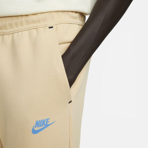 Nike Tech Fleece Colour Block Pant - Sesame / Light Orewood Brown ...