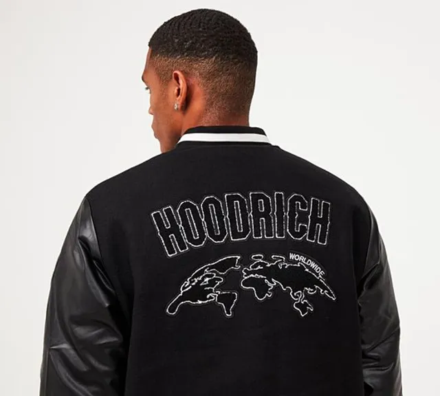 Hoodrich OG Pacific Varsity Jacket - Black | HR-0322-0006 | FOOTY.COM