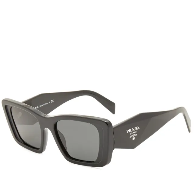Prada Eyewear Prada PR 08YS Symbole Sunglasses Black | 0PR-08YS ...