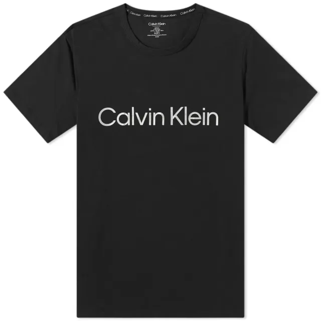 Calvin Klein Chest Logo Tee Black | 000NM2264E-UB1 | FOOTY.COM