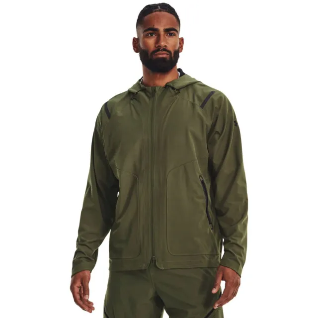 Men's Under Armour Unstoppable Jacket Marine OD Green / Black | 1370494 ...
