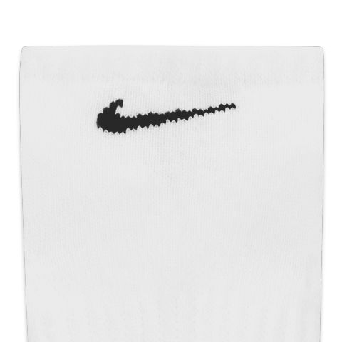 Nike Everyday Cushioned Training No-Show Socks (6 Pairs) - White ...