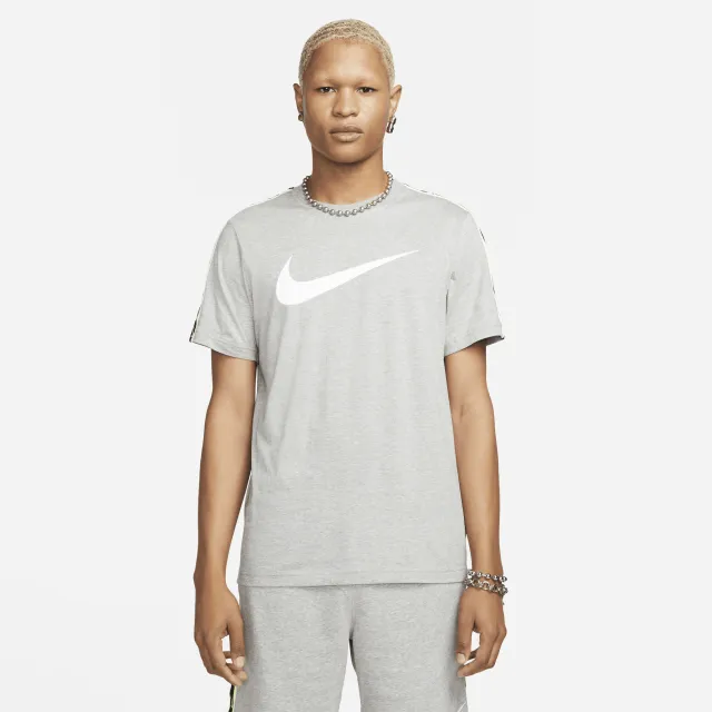 Nike Sportswear Repeat Men's T-Shirt - Grey | DX2032-066 | FOOTY.COM