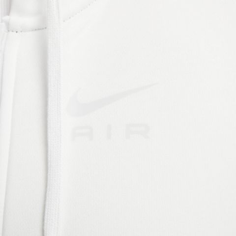 Nike Air Women's Fleece Full-Zip Hoodie - White | DV8046-121 | FOOTY.COM