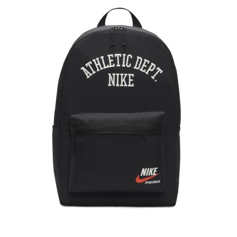 Nike Sportswear Heritage Backpack Black/ Black/ Team Orange | FD4316 ...