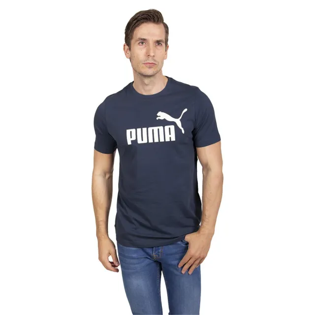 Puma Essentials Logo Men's Tee | 586667_61 | FOOTY.COM