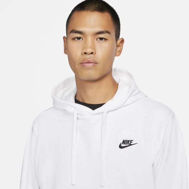 Nike Sportswear Club Men's Pullover Hoodie - White | CZ7857-100 | FOOTY.COM