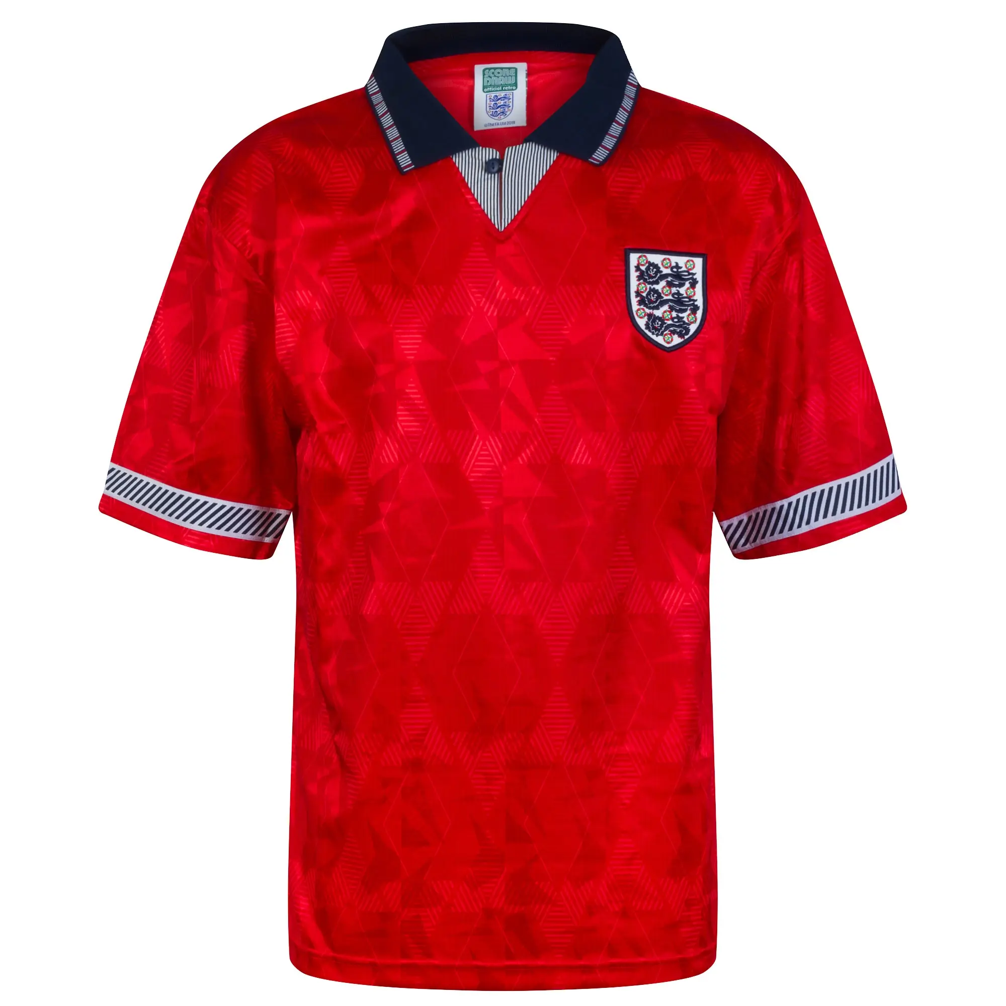 Score Draw England Mens SS Away Shirt 1990