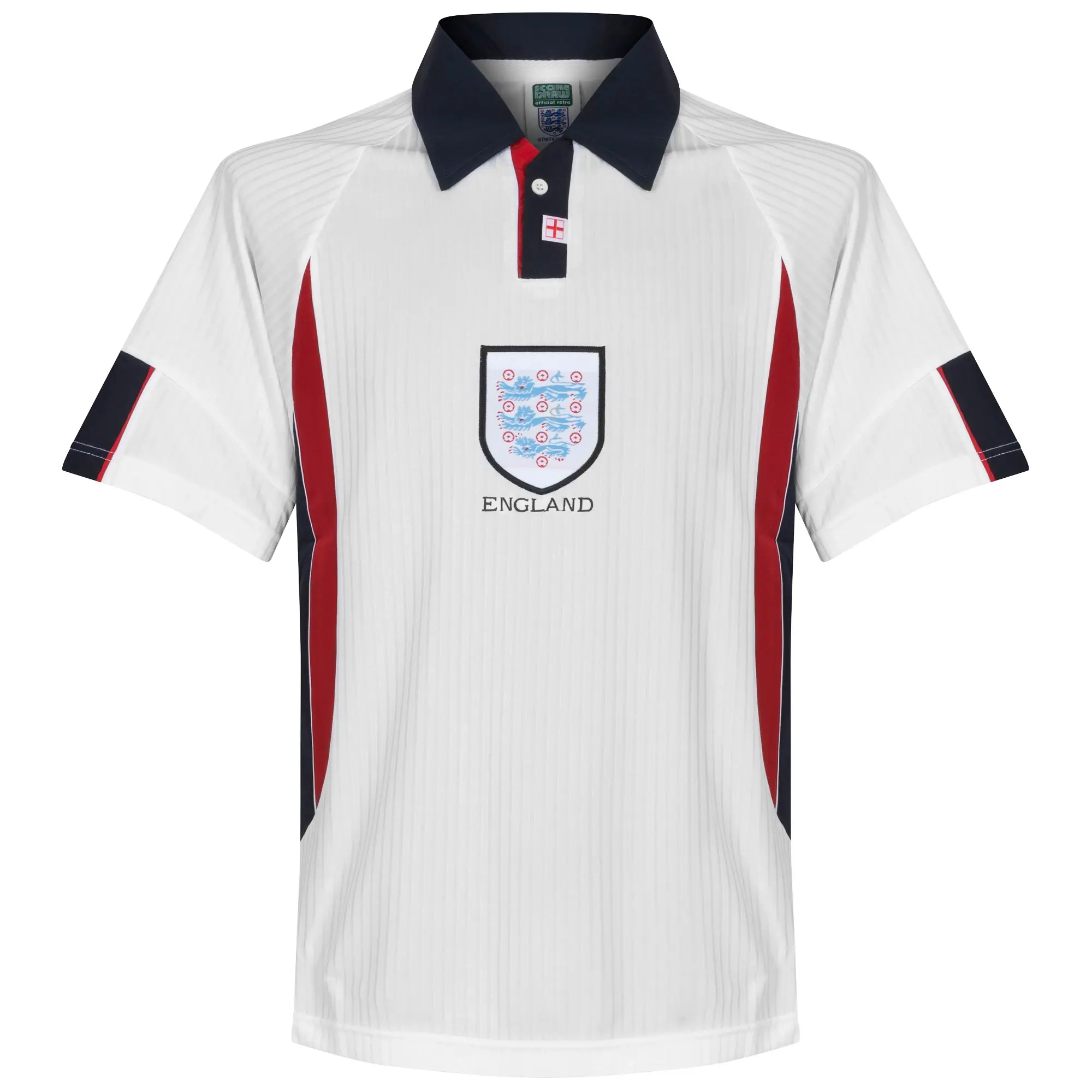 Score Draw England Mens SS Home Shirt 1998