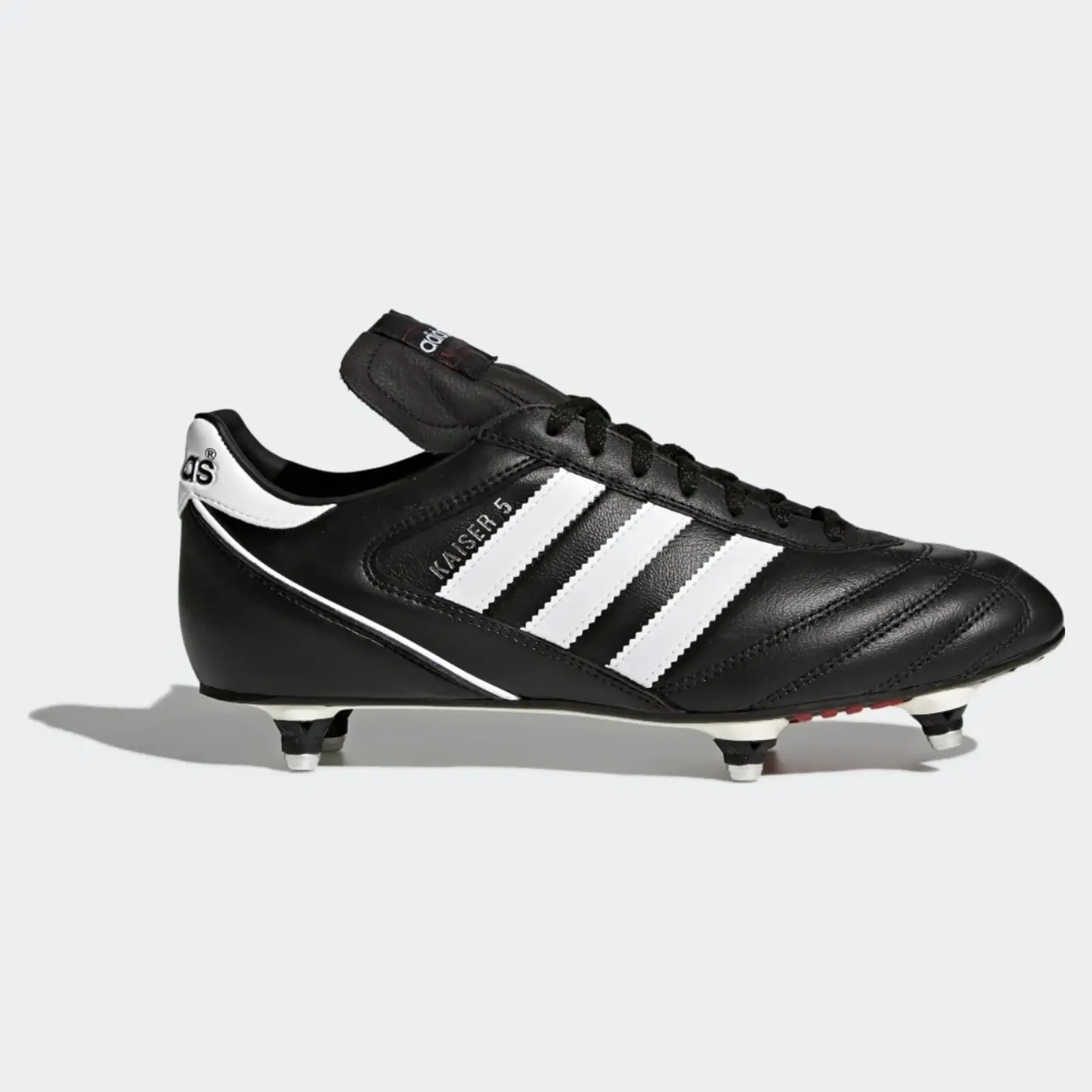 adidas Kaiser 5 Cup Football Boots Soft Ground - Black