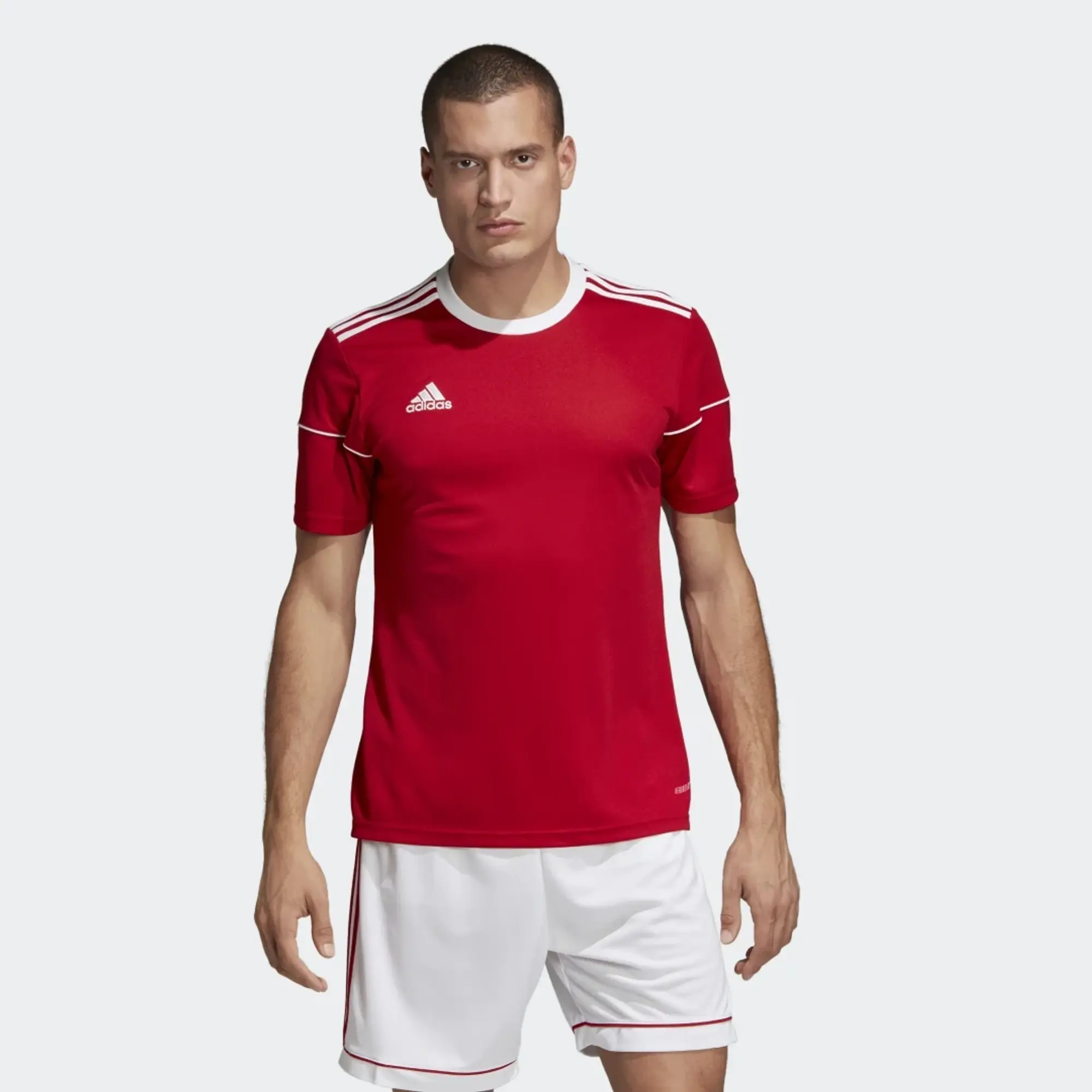 Adidas Squadra 17 Short Sleeve T-shirt  - Red