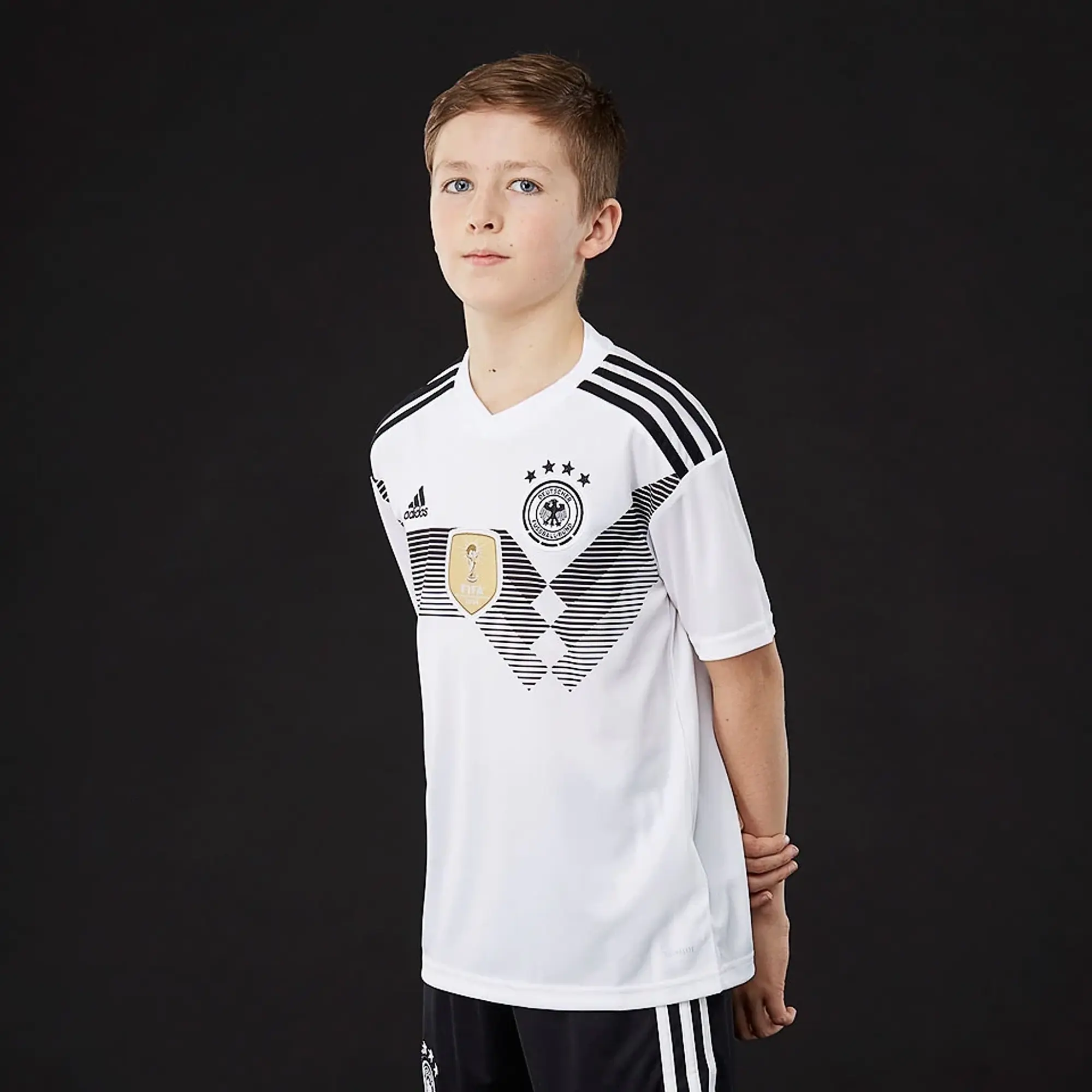 adidas Germany Kids SS Home Shirt 2018