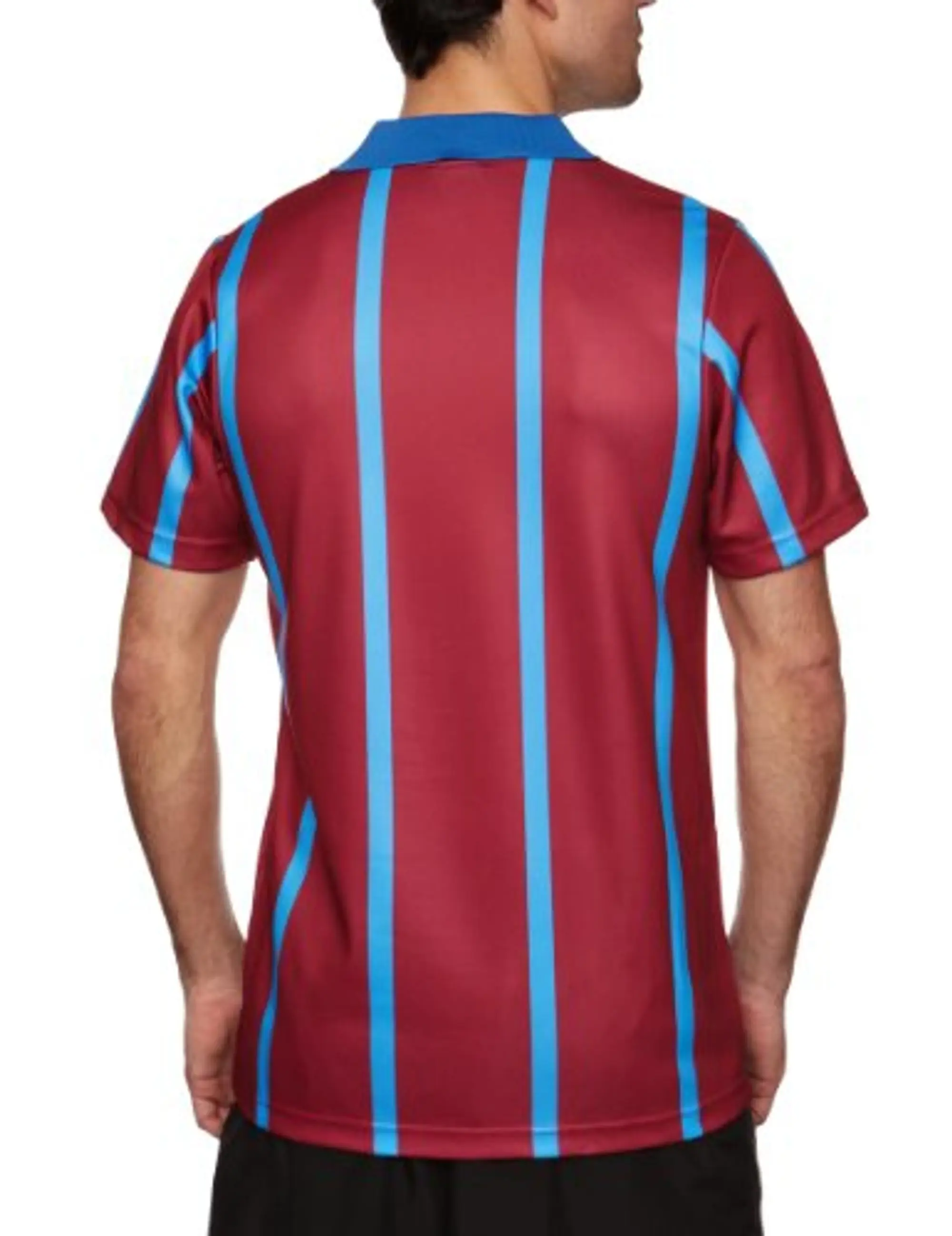 Score Draw Aston Villa Mens SS Home Shirt 1994/95