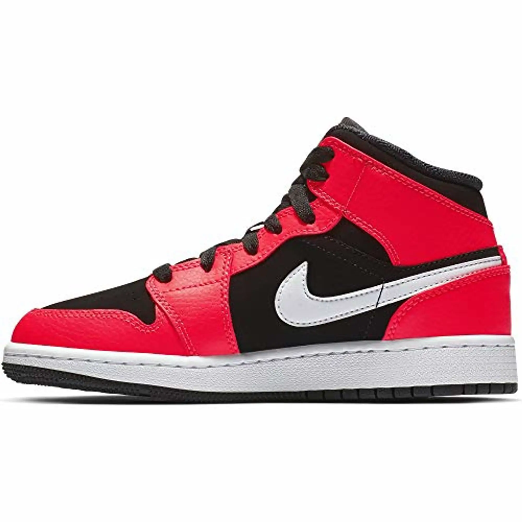Nike Jordan Kids Air Jordan 1 Mid GS Infrared Shoes