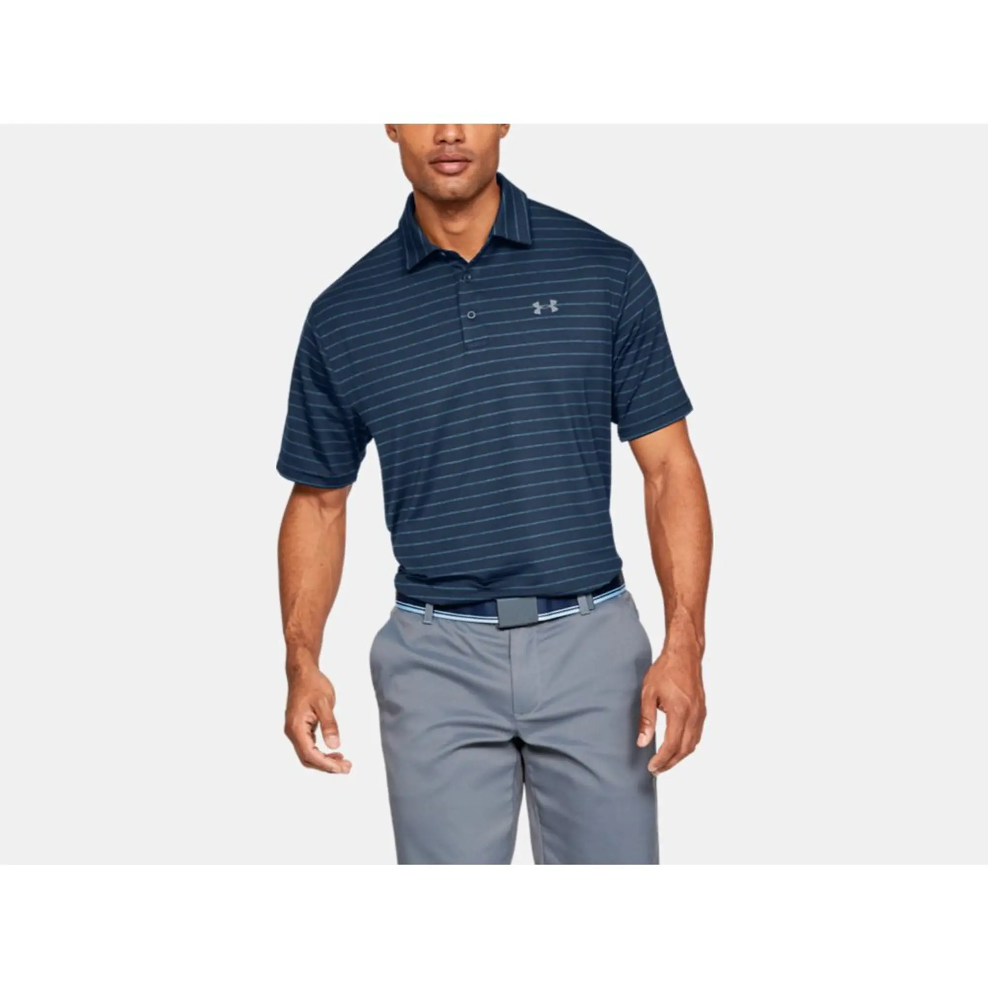Men's  Under Armour  Playoff Polo 2.0 Academy / Pitch Gray