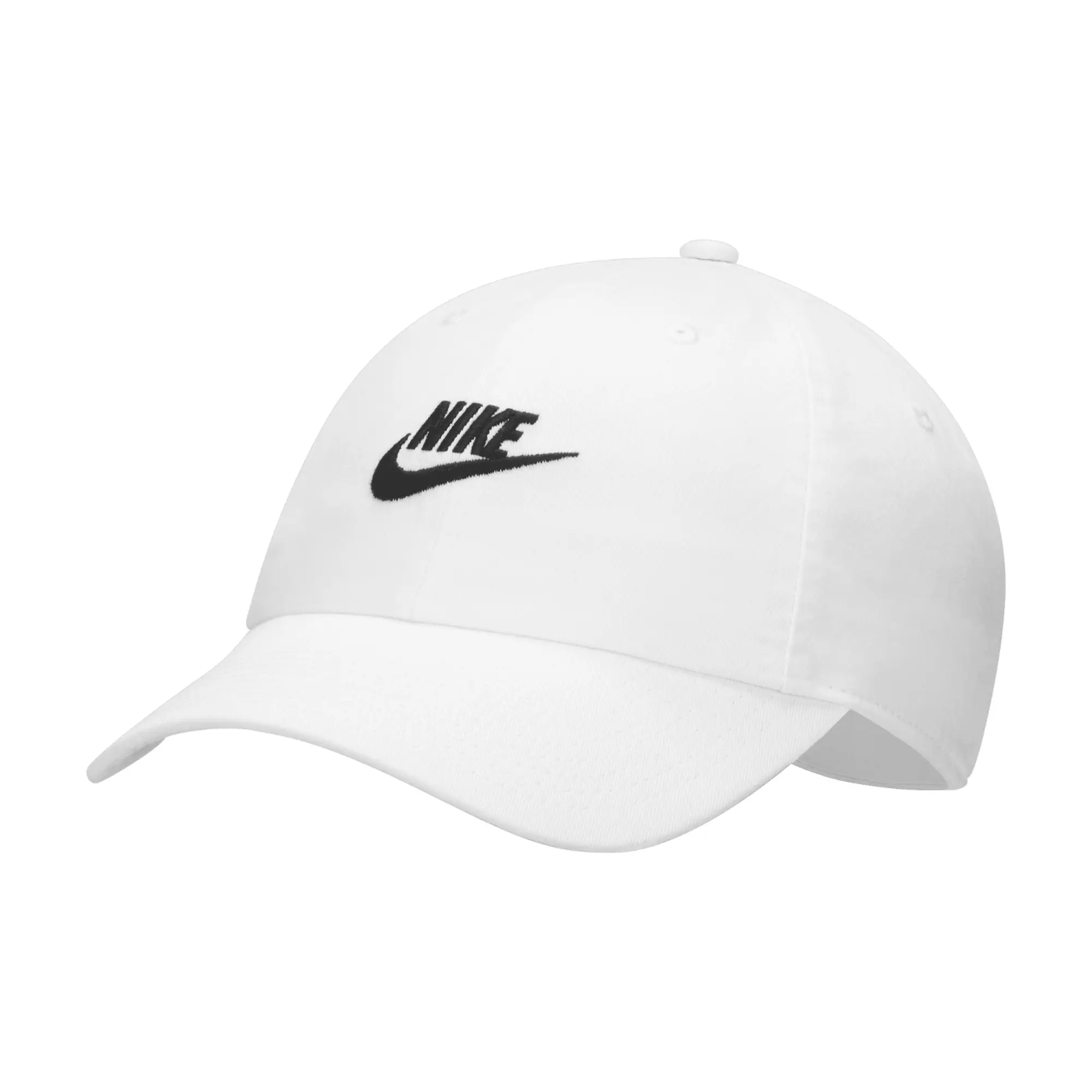 Nike Heritage 86 Futura Washed Cap - WHITE