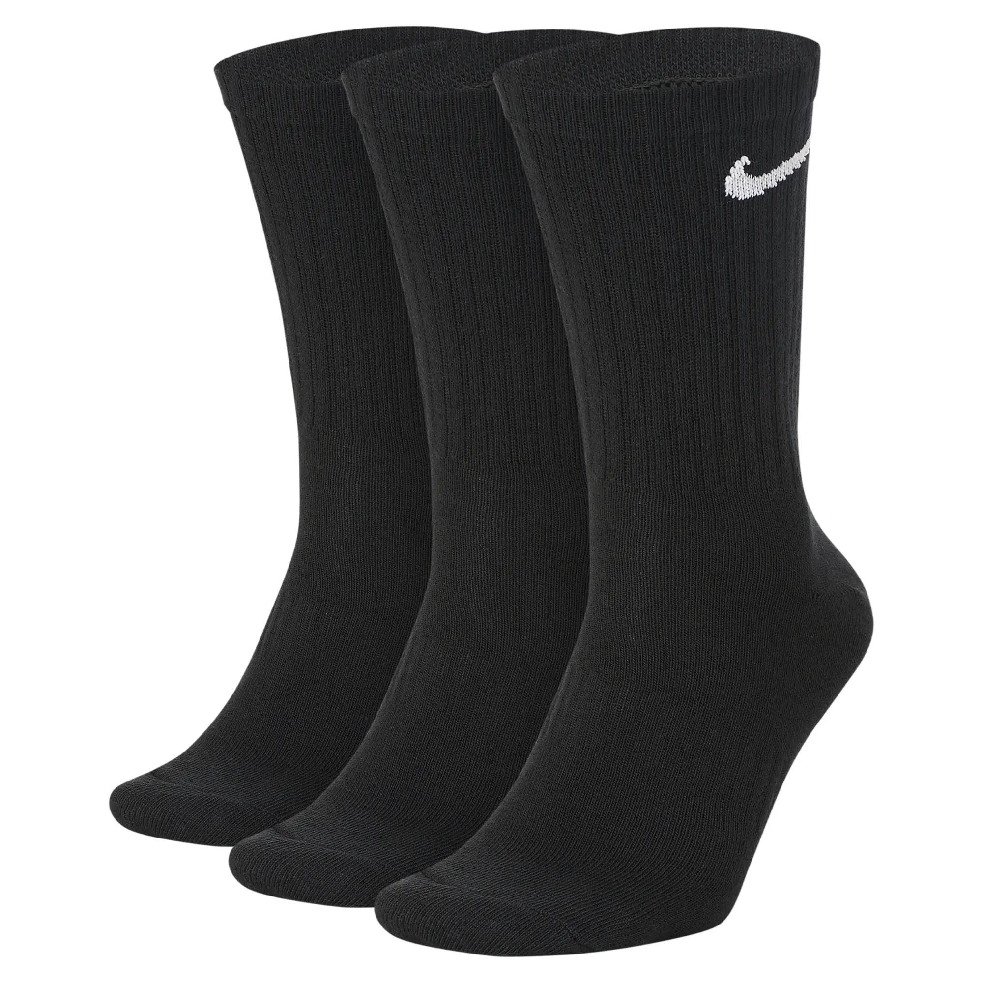 Nike Training Lightweight Socks 3 Pack In Black