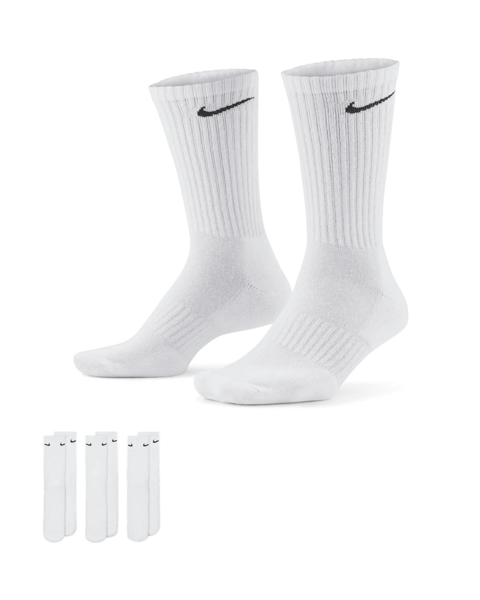 Nike Everyday Cushion Crew Socks (3 Pack)