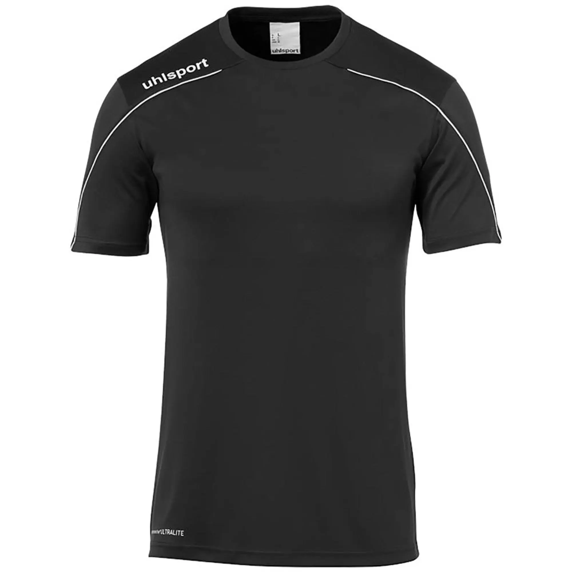 Uhlsport Stream 22 Short Sleeve T-shirt  - Black