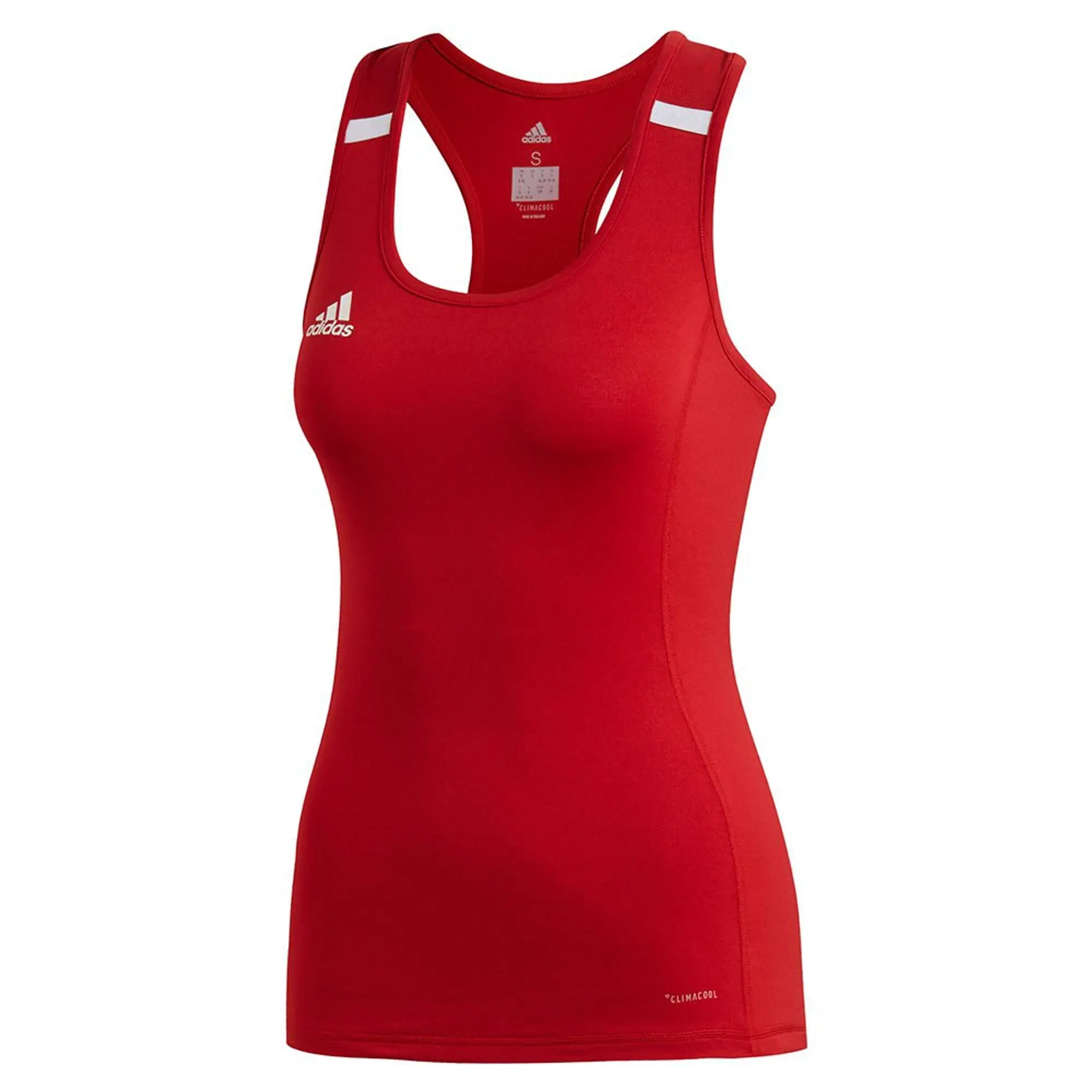 Adidas Badminton Team 19 Sleeveless T-shirt  - Red