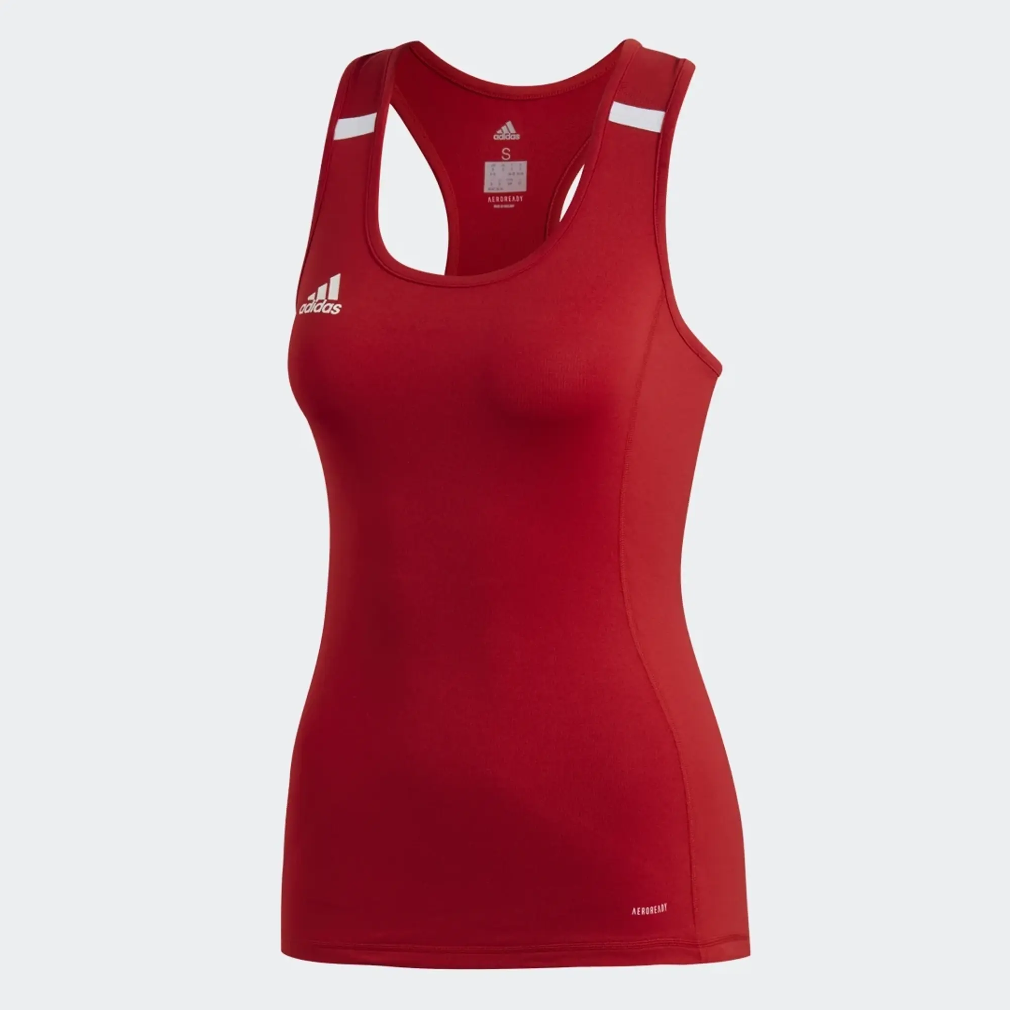Adidas Badminton Team 19 Sleeveless T-shirt  - Red
