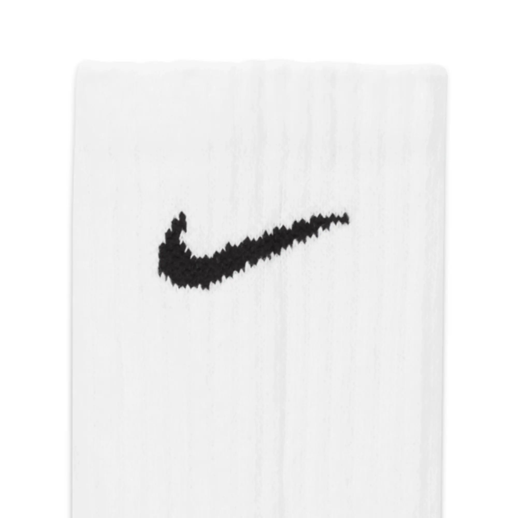 Nike Men's Cotton Cushion Crew Sock - 6 Pack White/Black