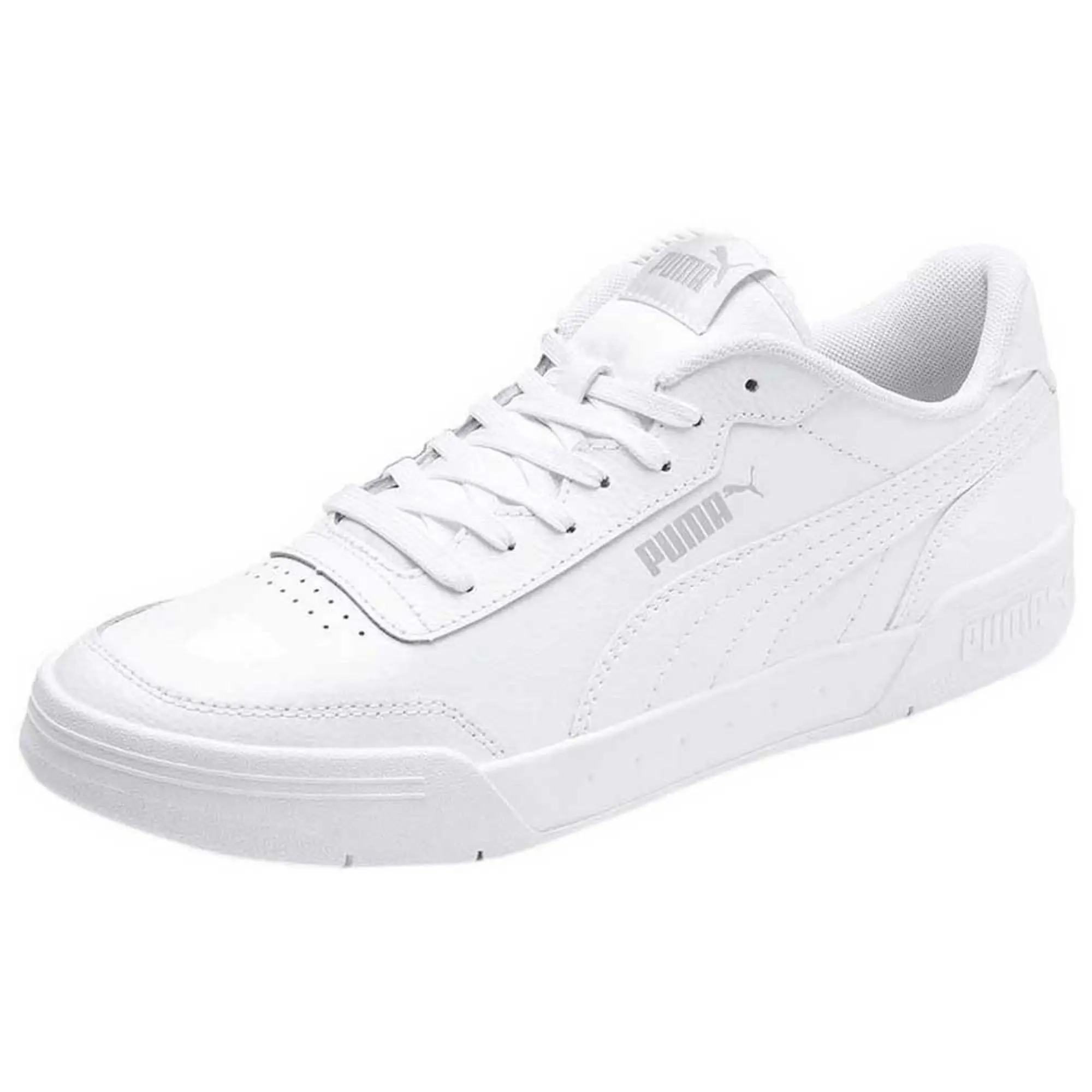 Puma Mens Caracal Trainers White/Silver