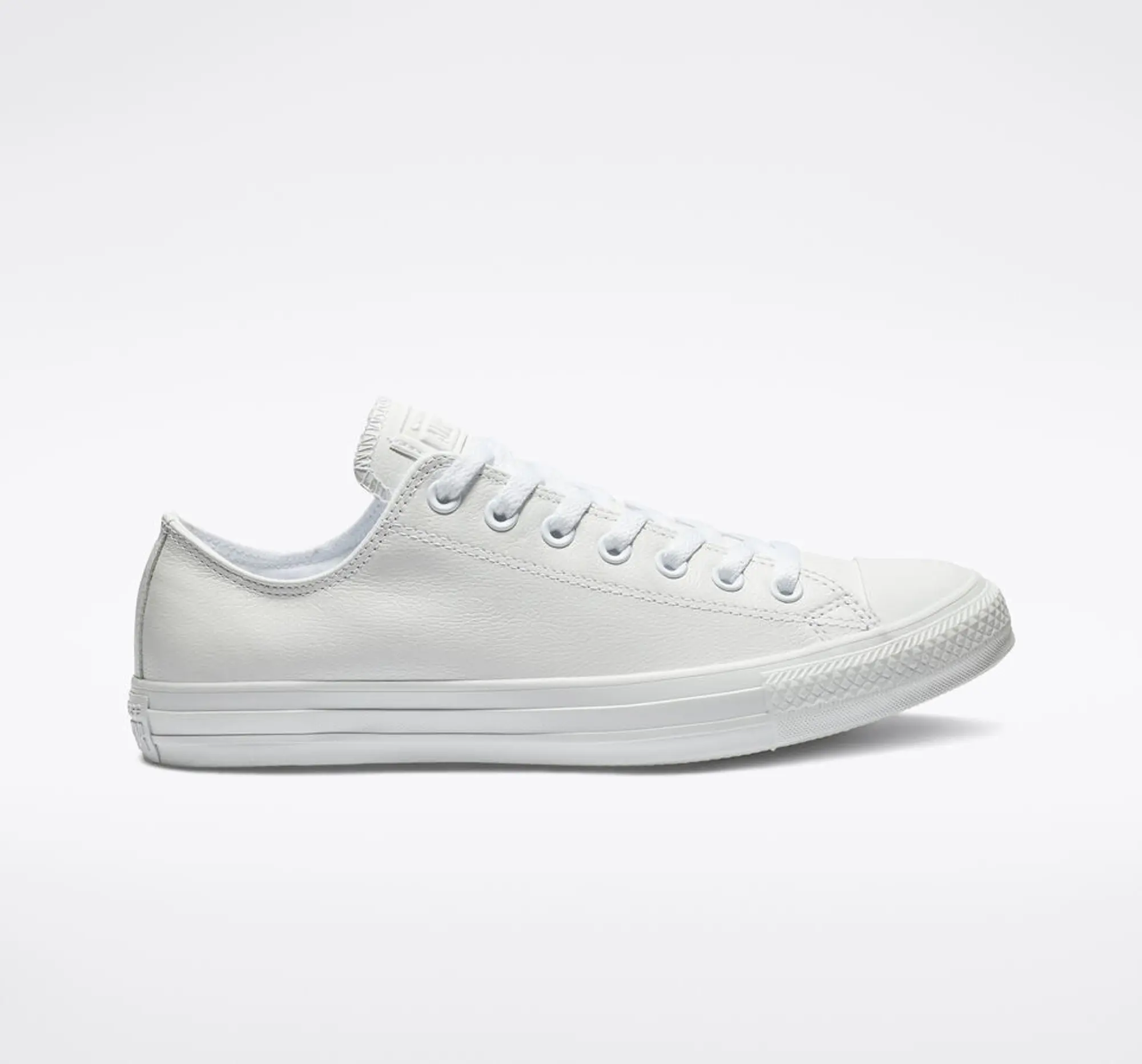 Converse Womens Chuck Taylor All Star Ox Leather Mono Trainer - White