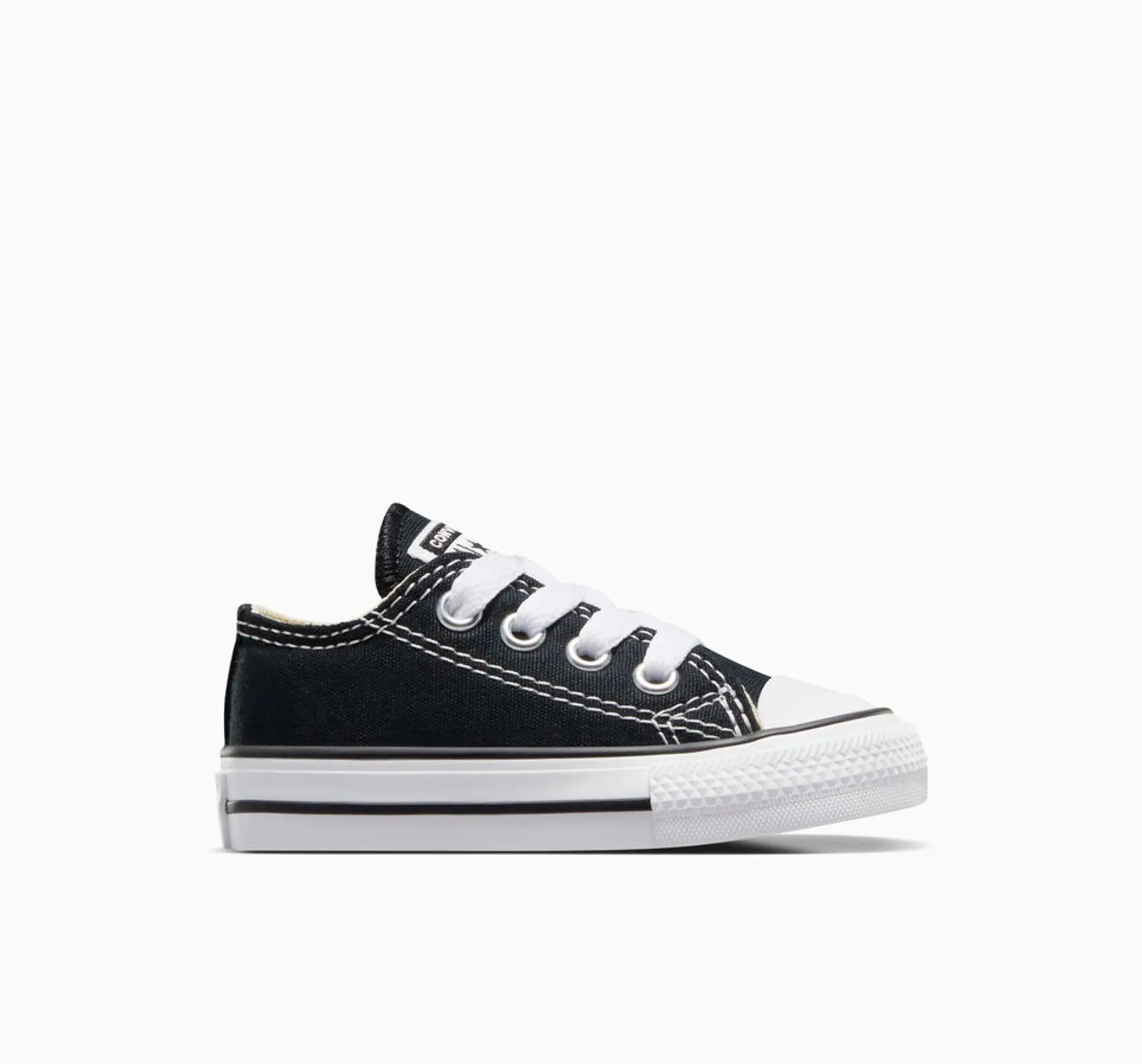 Converse Chuck Taylor All Star Ox Infant Unisex Trainers -Black, Black