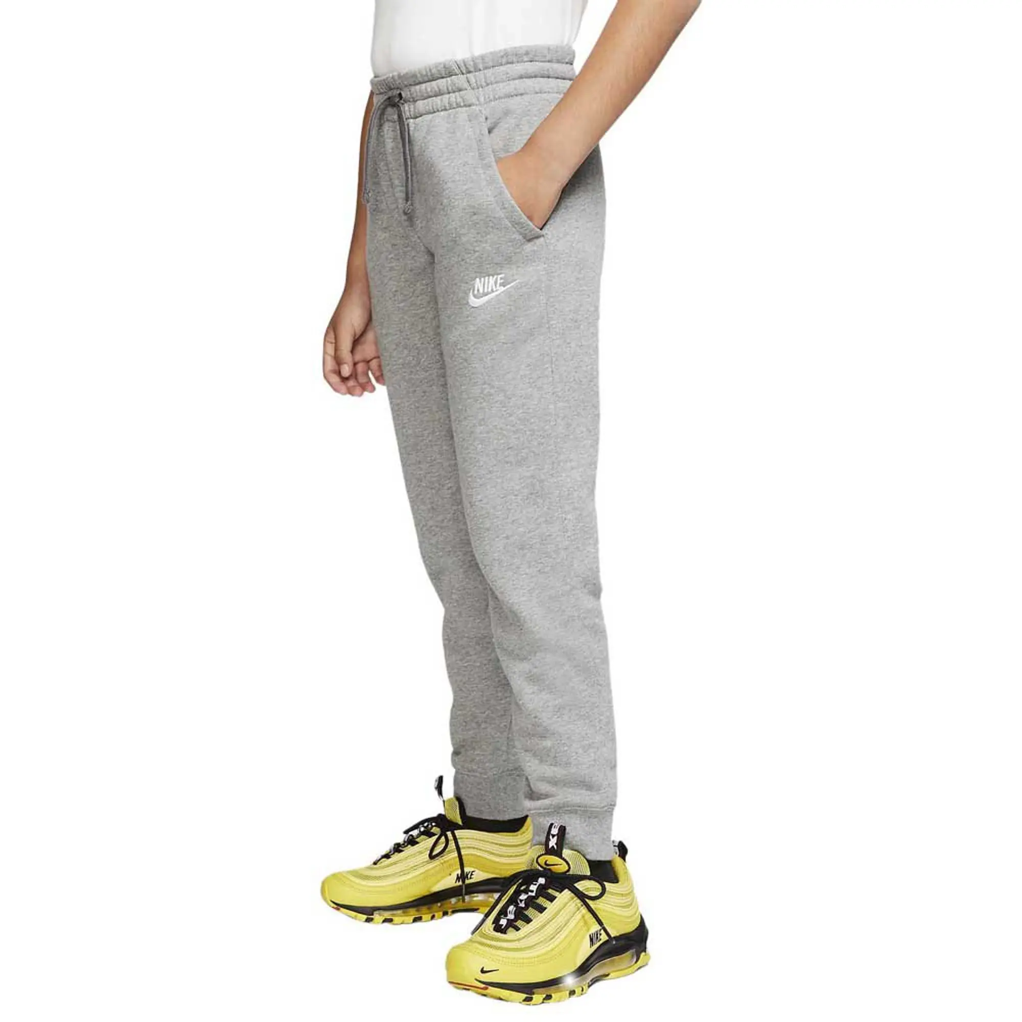 Nike Junior Core Fleece Tracksuit - Grey