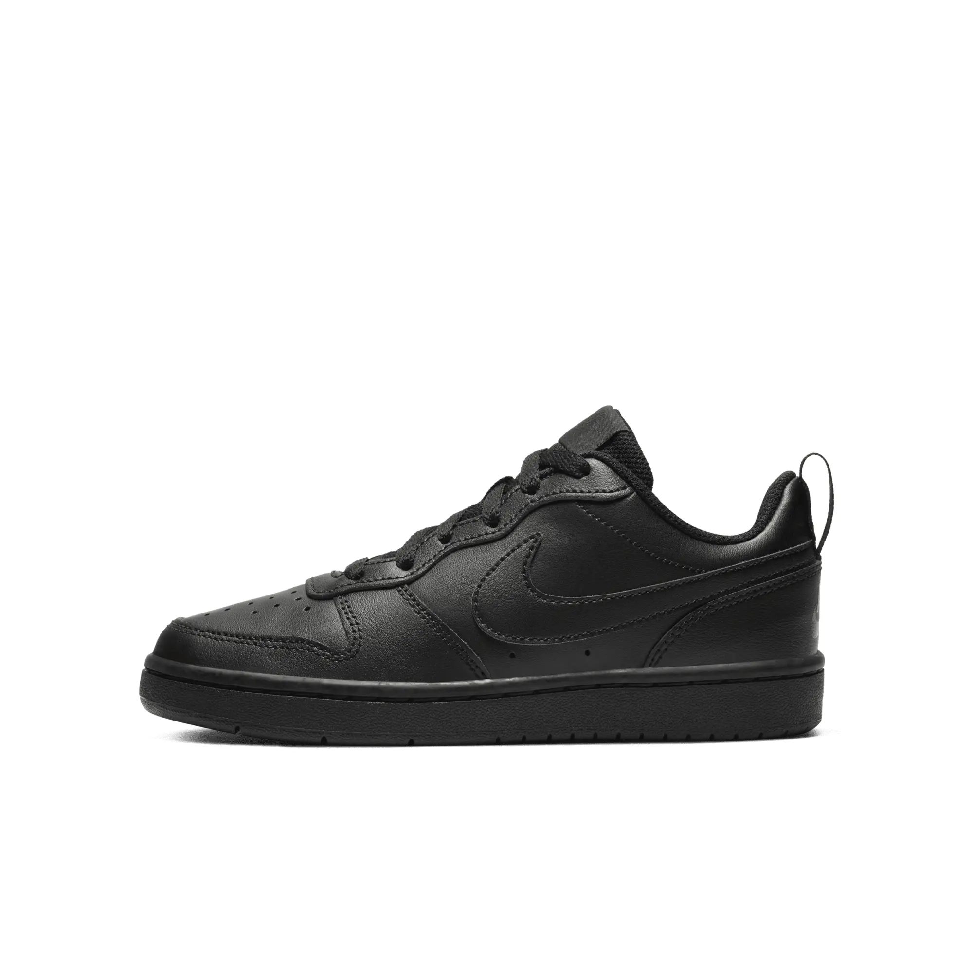 Nike black court borough low 2 Youth Trainers