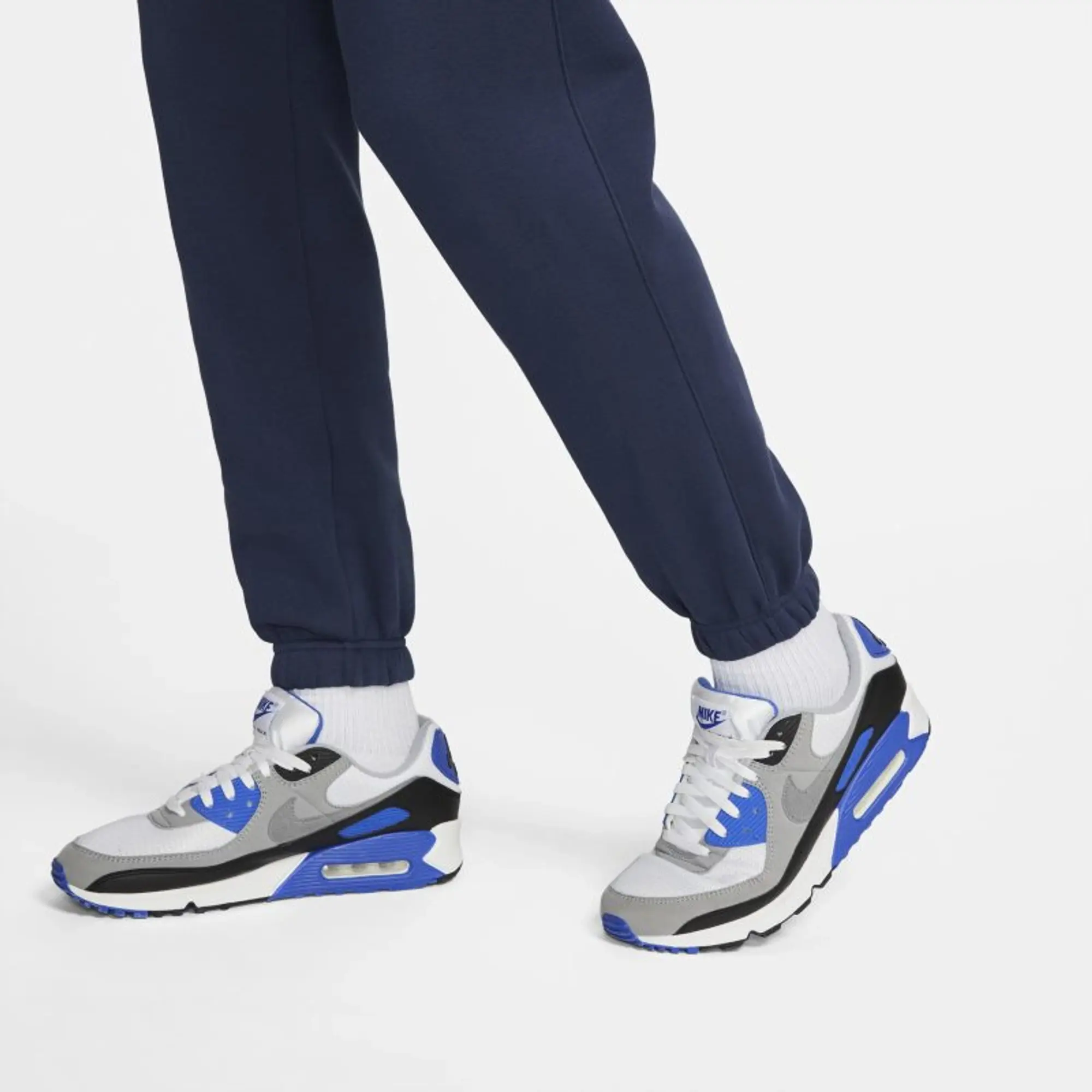 Men's Nike Foundation Fleece Joggers - Blue, Blue