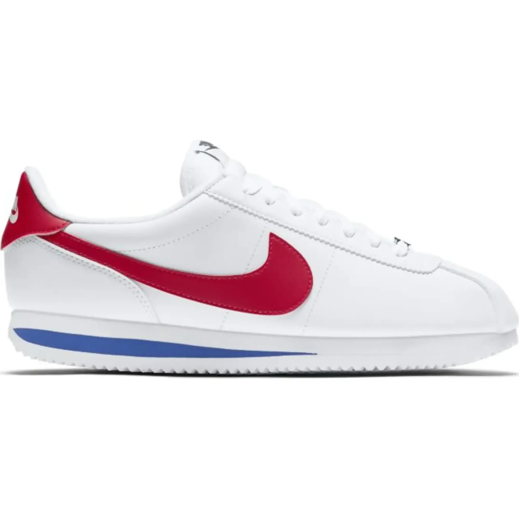 Nike Cortez Basic White Varsity Red Shoes
