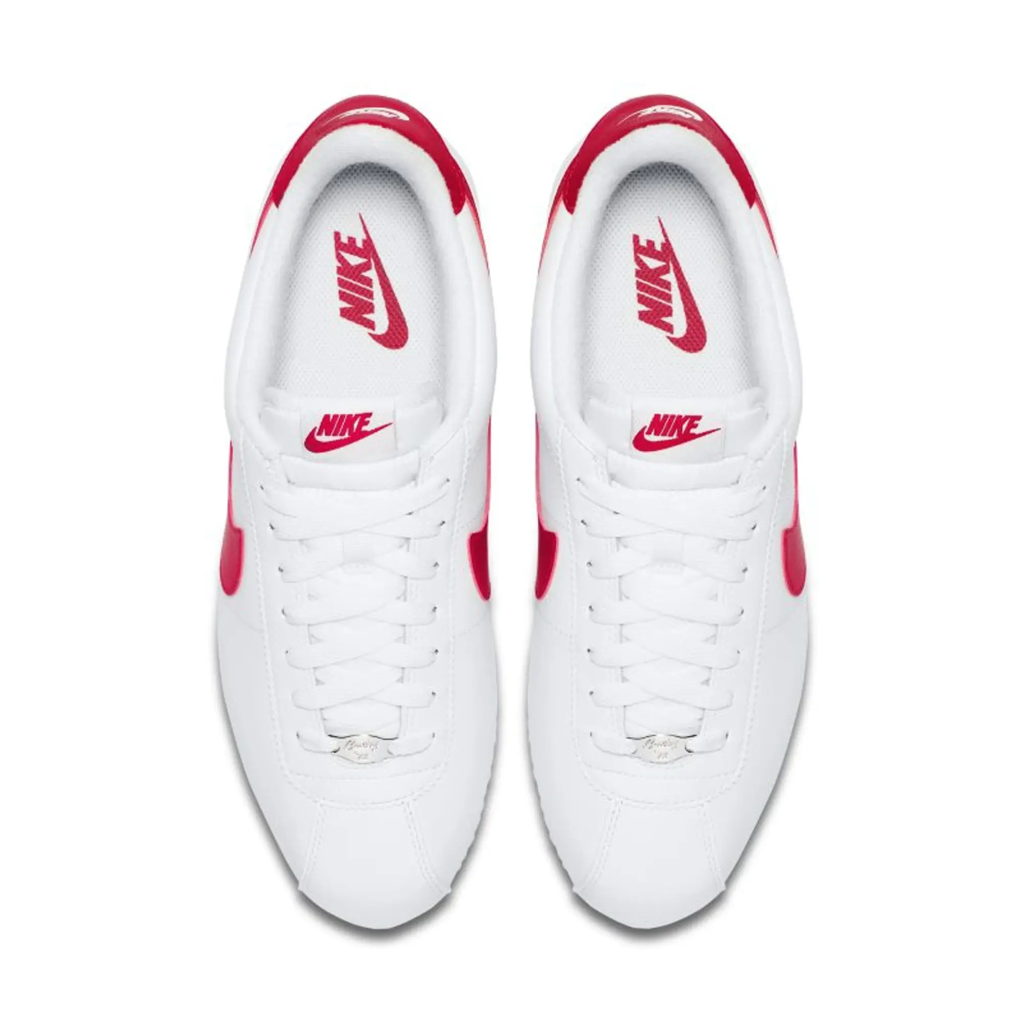 Nike Cortez Basic White Varsity Red Shoes