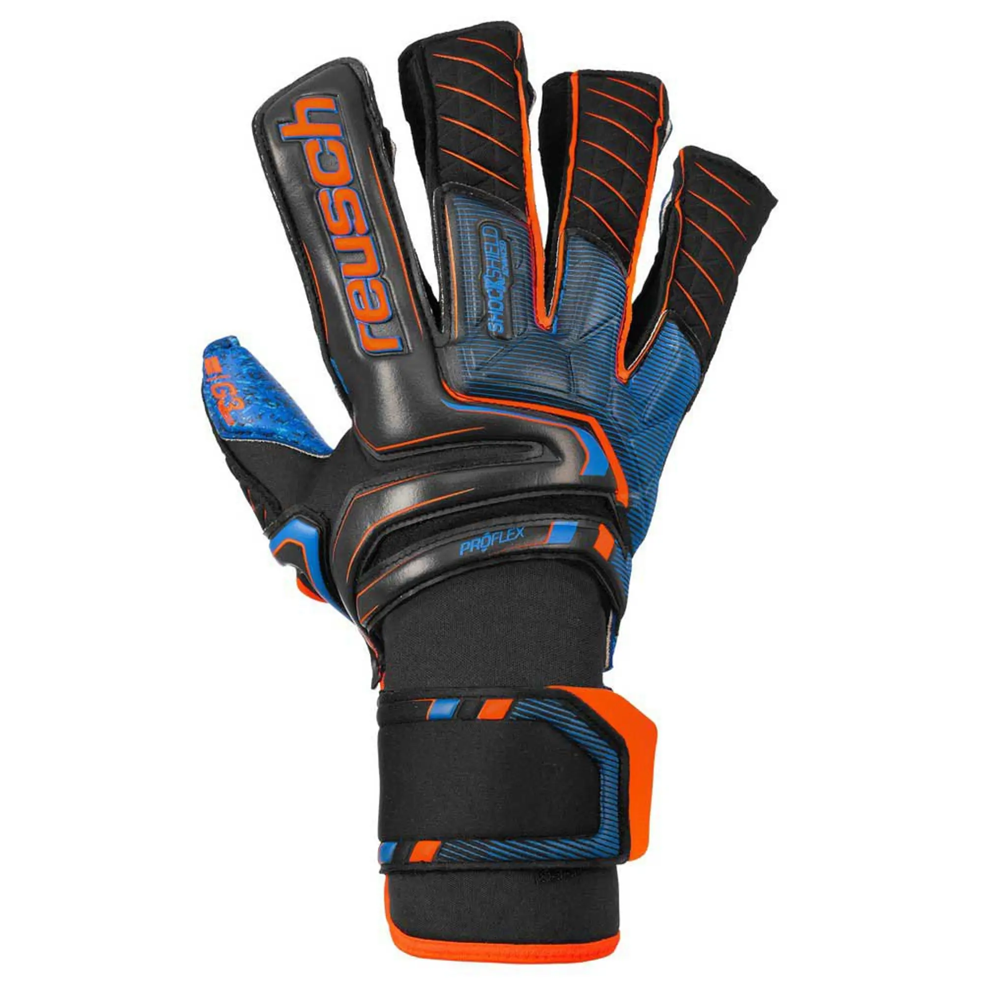 Reusch Attrakt G3 Fusion Goaliator Goalkeeper Gloves  - Black