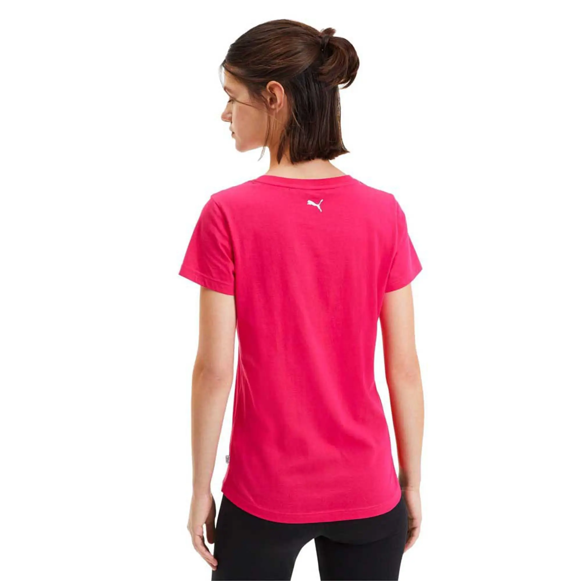 Puma Rebel Graphic Short Sleeve T-shirt  - Pink