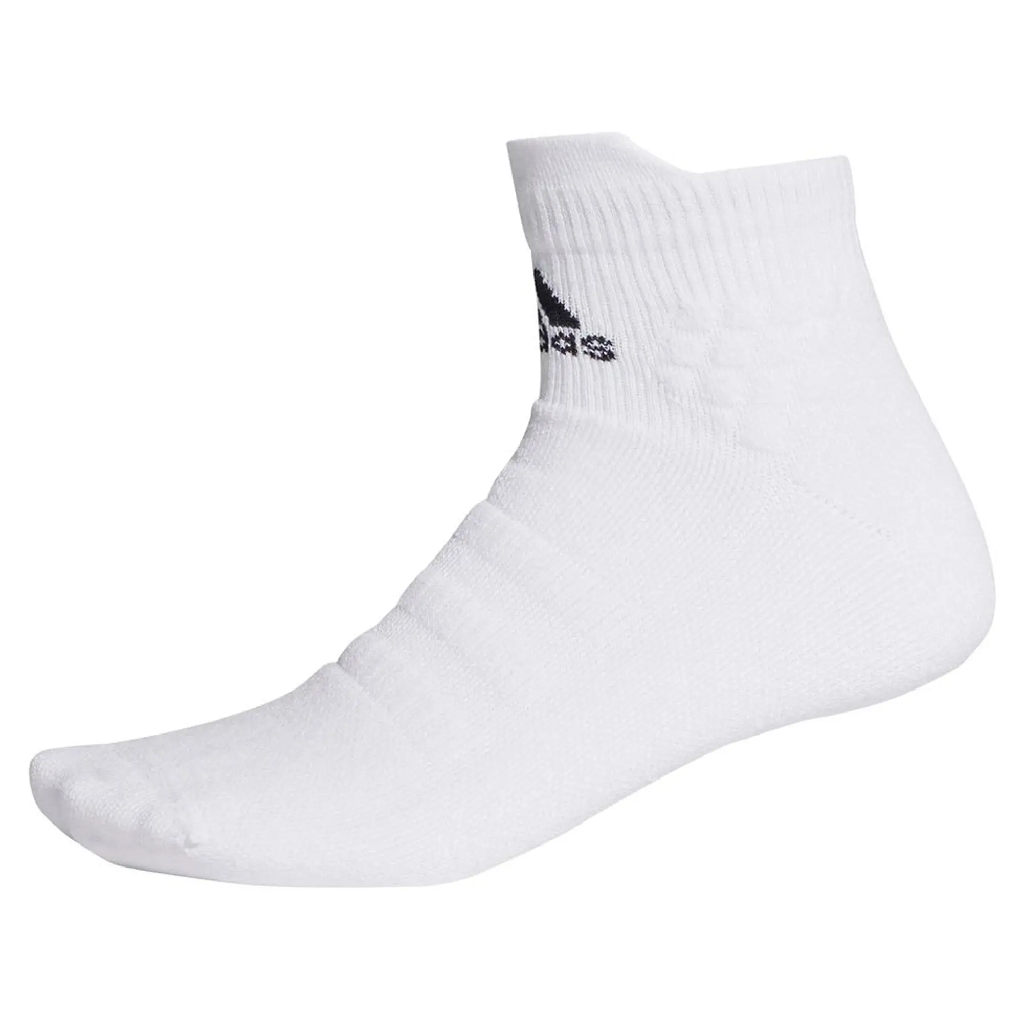 Adidas Alphaskin Ankle Max Cushion Socks  - White
