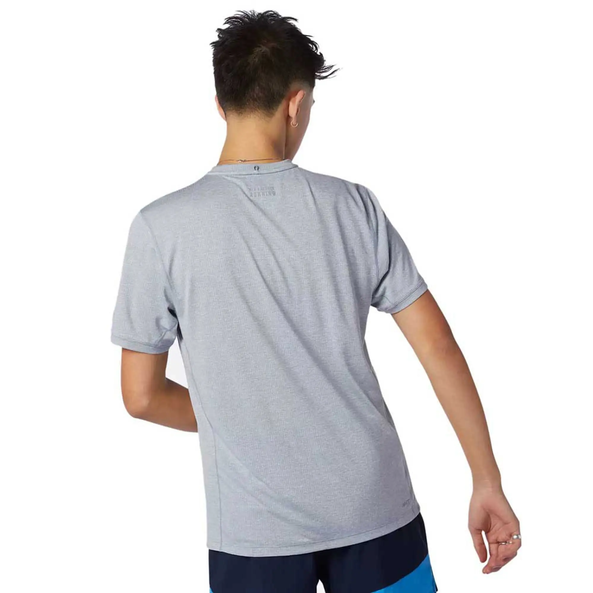 New Balance Impact Run Mens Running T-Shirt - Orange