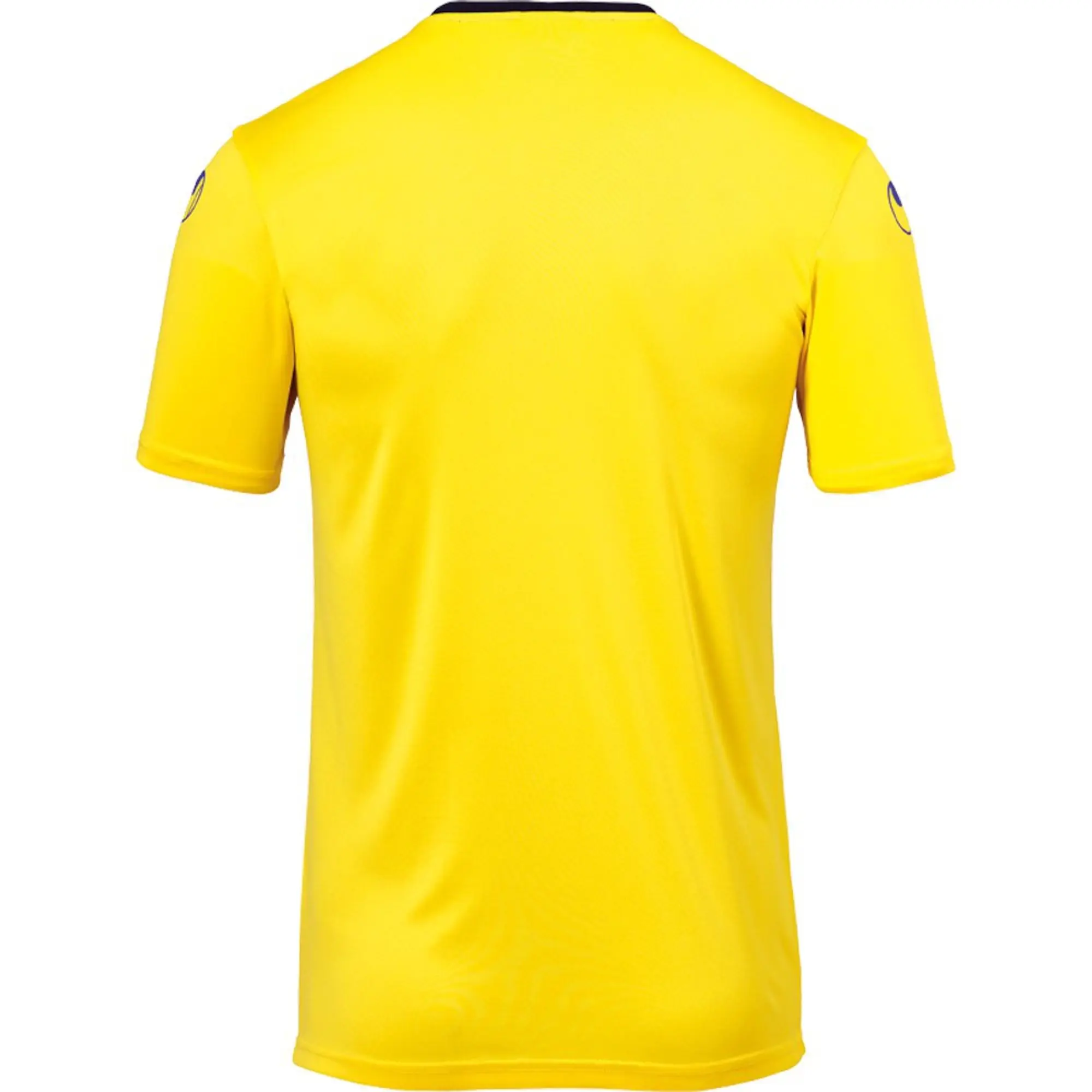 Uhlsport Offense 23 Poly Short Sleeve T-shirt  - Yellow,Blue