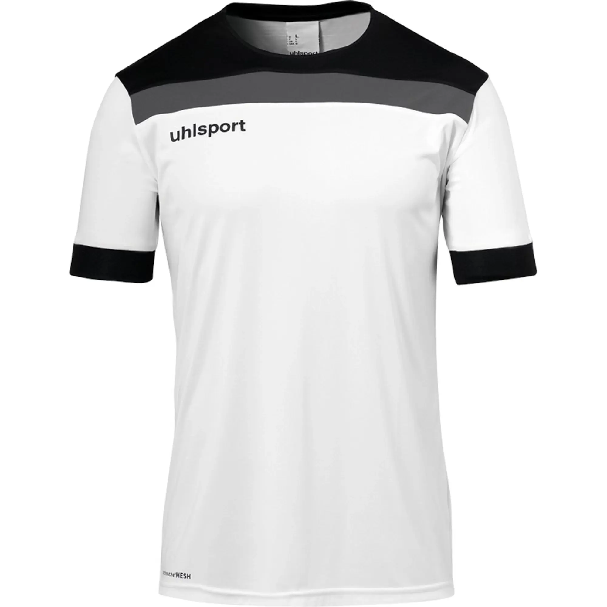 Uhlsport Offense 23 Short Sleeve T-shirt  - White,Black