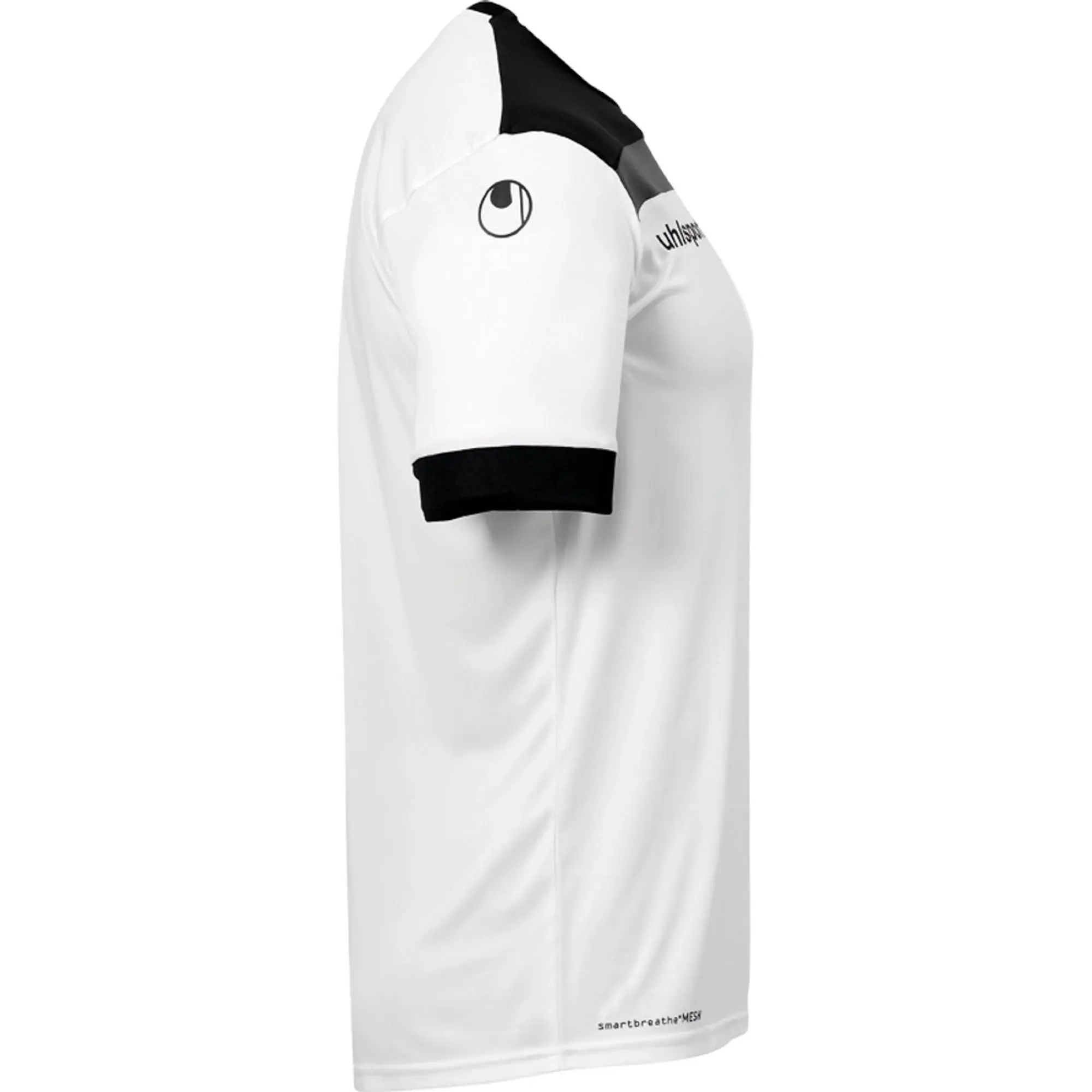 Uhlsport Offense 23 Short Sleeve T-shirt  - White,Black