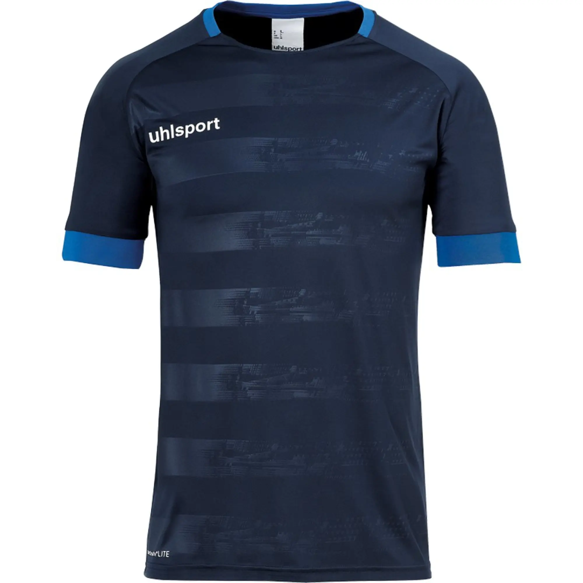 Uhlsport Division Ii Short Sleeve T-shirt  - Blue