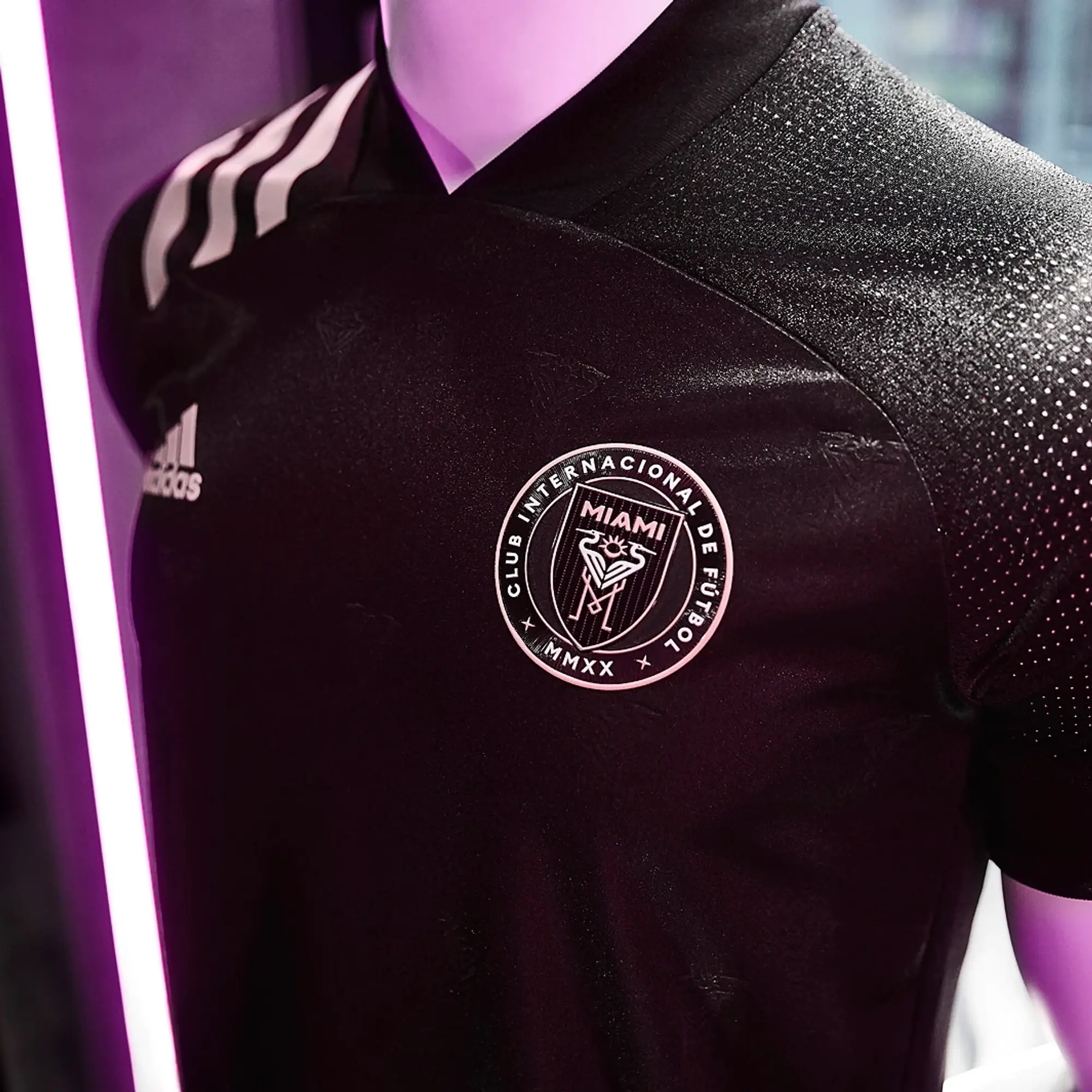 adidas Inter Miami Mens SS Player Issue Away Shirt 2020